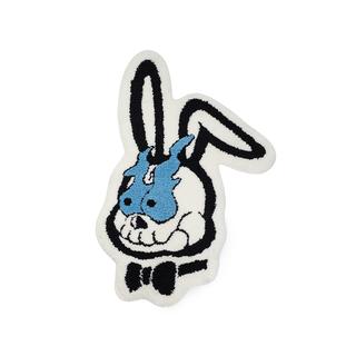 Playboy スカルラビットジャカードマット 