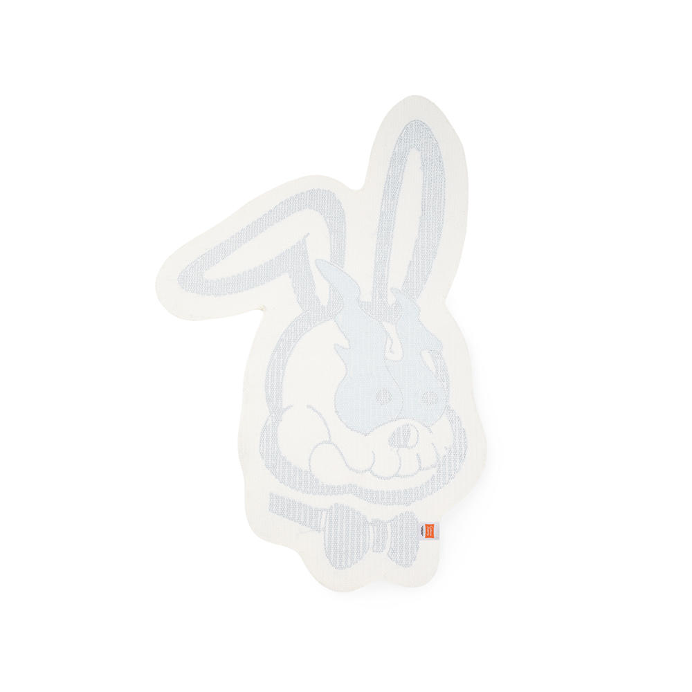 Playboy スカルラビットジャカードマット 