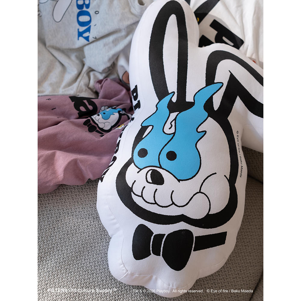 Playboy スカルラビットクッション