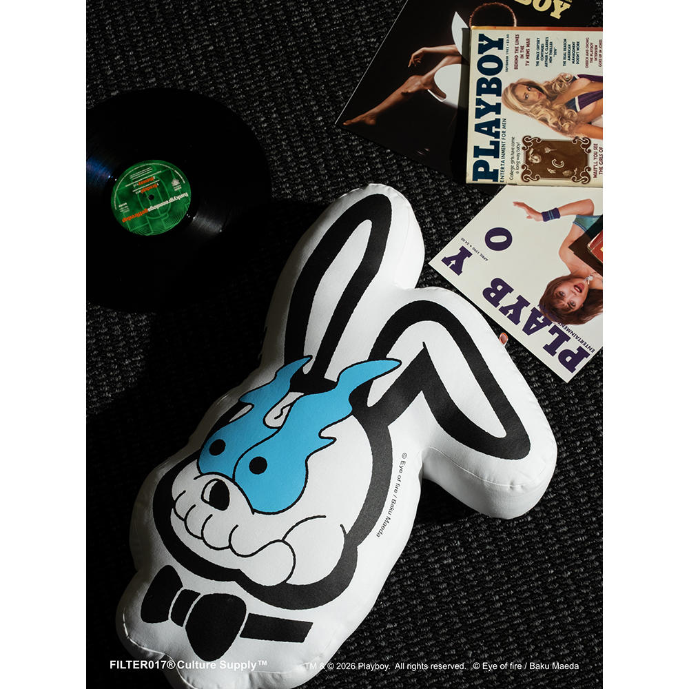Playboy スカルラビットクッション