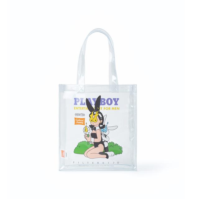 Playboy クリアショッピングバッグ-Cover Gril / 透明