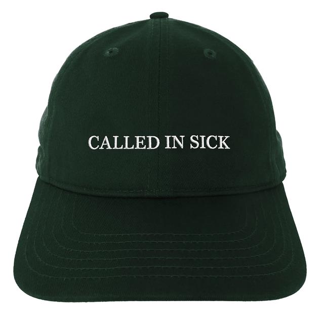 【IDEA】CALLED IN SICK Hat キャップ