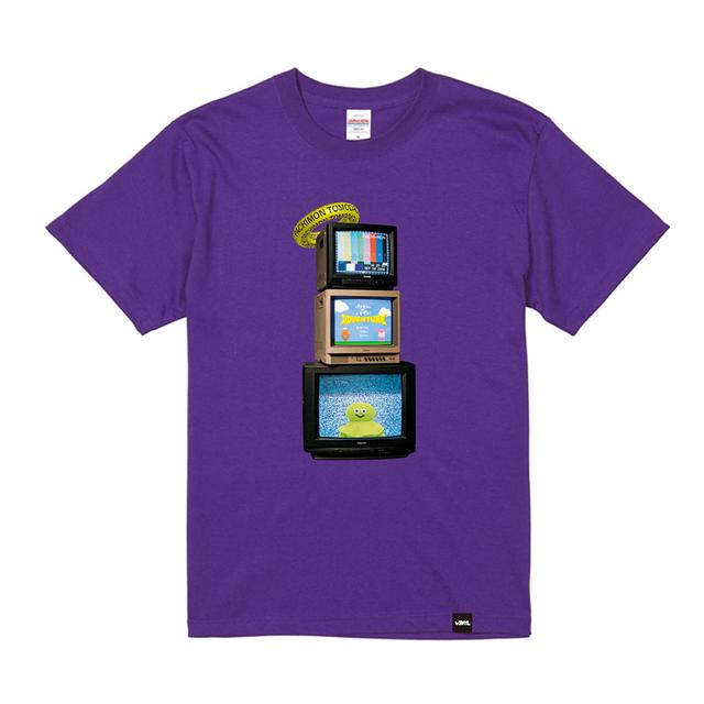 【サイズ選択可】パチもんのトモダチ！グラフィックTシャツ（パープル）／The TOMODACHI！