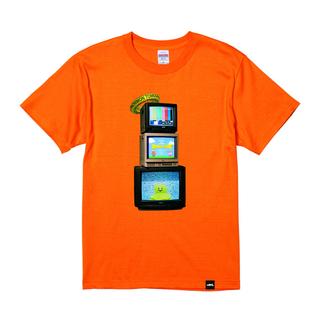 【サイズ選択可】パチもんのトモダチ！グラフィックTシャツ（オレンジ）／The TOMODACHI！