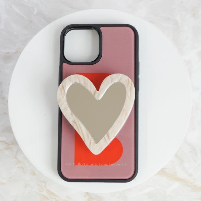 【蔦屋書店感謝祭_202609】Heart Mirror Smartphone Grip　蔦屋書店限定カラー