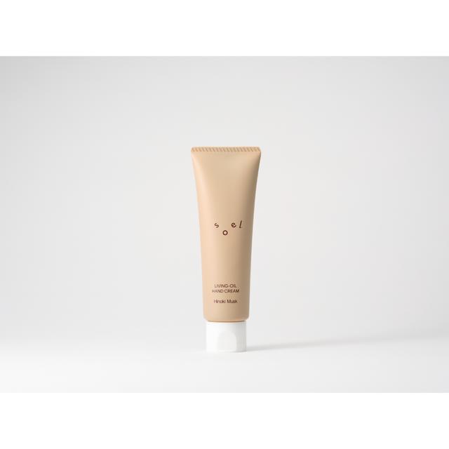 【蔦屋書店感謝祭_202609】LIVING-OIL ハンドクリーム Hinoki Musk 50g