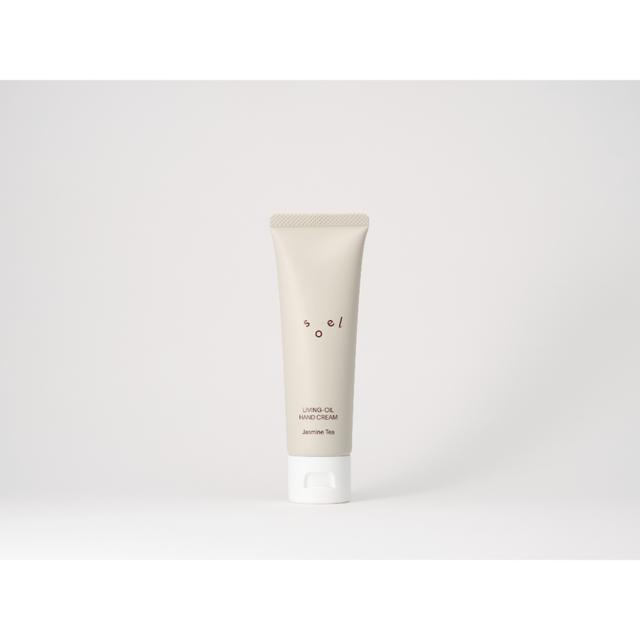 【蔦屋書店感謝祭_202609】LIVING-OIL ハンドクリーム Jasmine Tea 50g