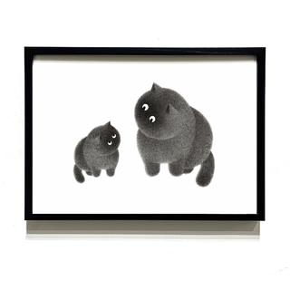 【カムウェイ・フォン：受注生産】複製画「bonding-No2」※2026年10月下旬頃のお渡し予定