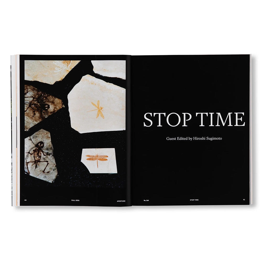 APERTURE 264 - FALL 2026：STOP TIME, GUEST EDITED BY HIROSHI SUGIMOTO　杉本博司　写真集　
