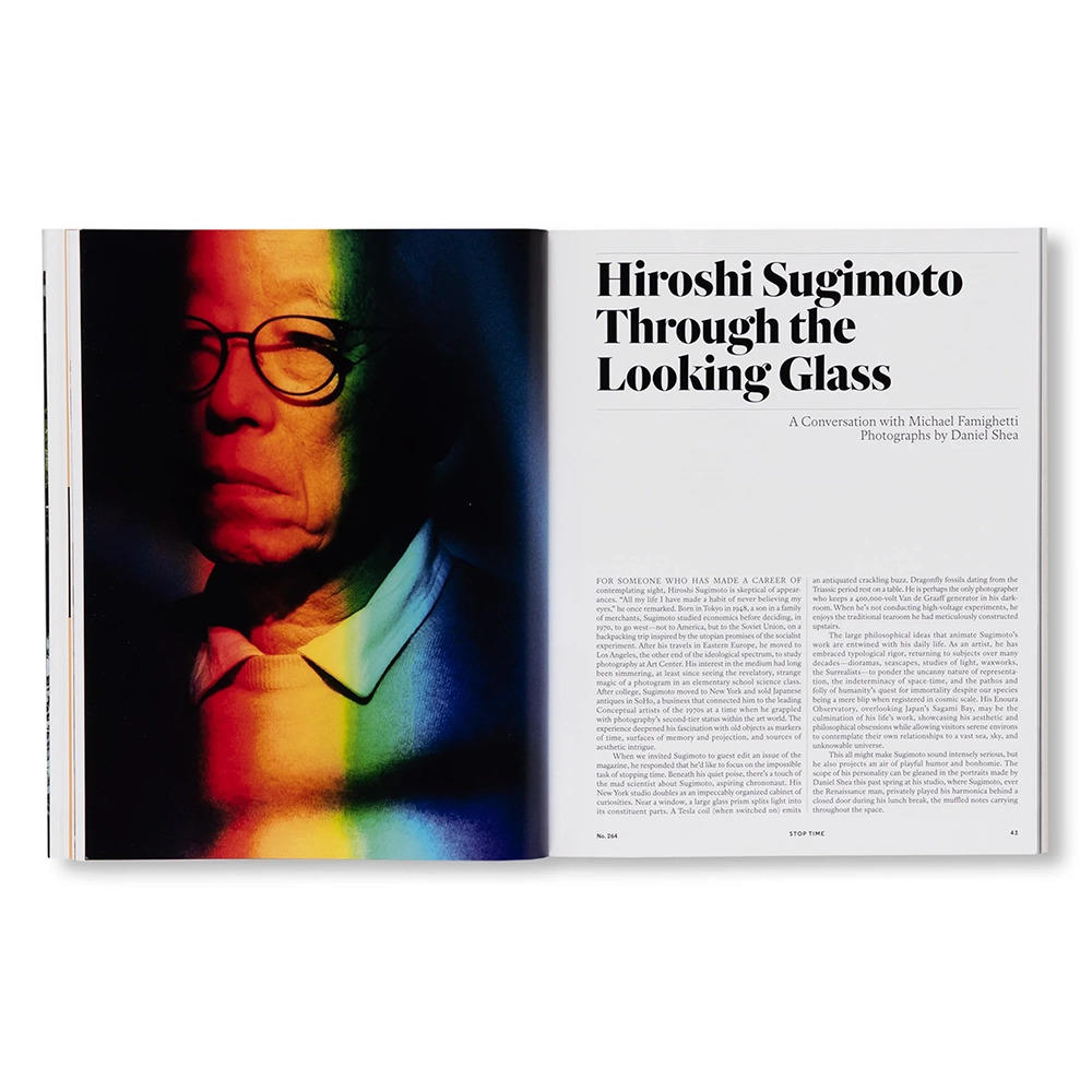 APERTURE 264 - FALL 2026：STOP TIME, GUEST EDITED BY HIROSHI SUGIMOTO　杉本博司　写真集　