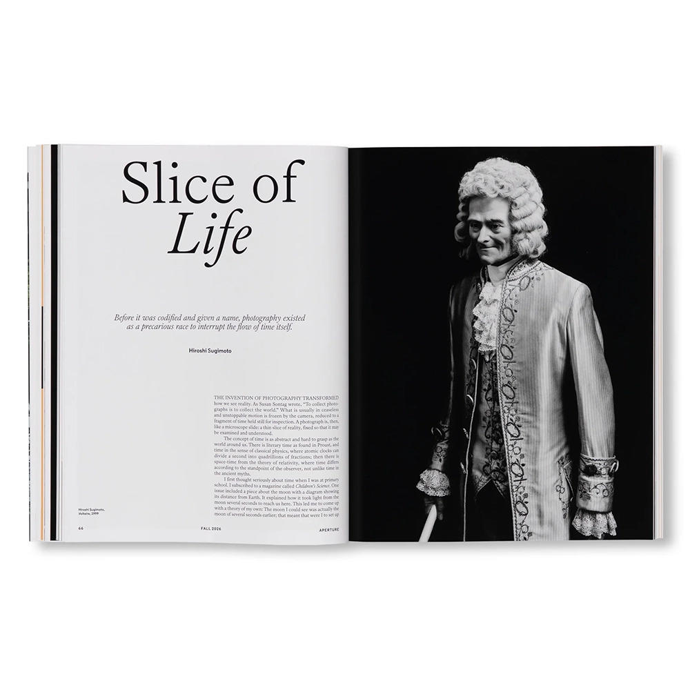 APERTURE 264 - FALL 2026：STOP TIME, GUEST EDITED BY HIROSHI SUGIMOTO　杉本博司　写真集　