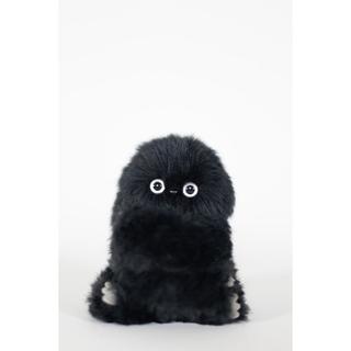 mirumi_Black ちら見するチャームロボット「みるみ」ブラック