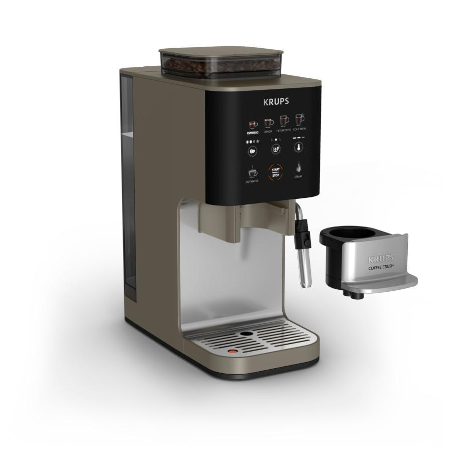 KRUPS by T-fal COFFEE CRUSH EXPERIENCE コーヒークラッシュエクスペリエンス 全自動コーヒーマシン