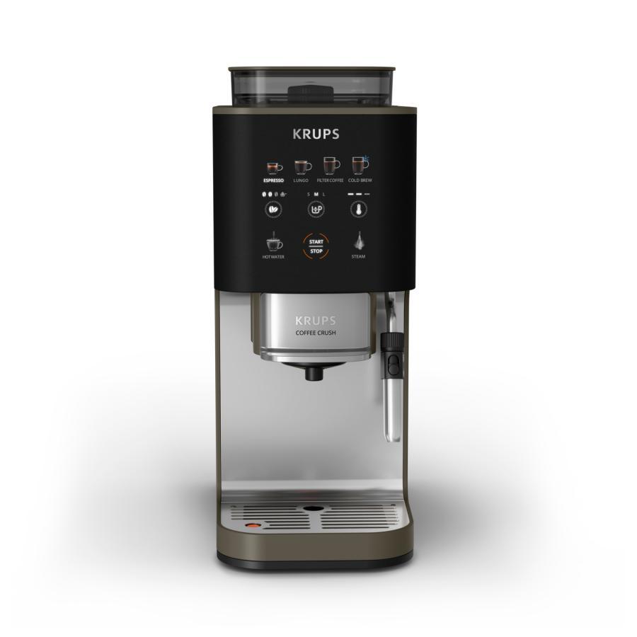 KRUPS by T-fal COFFEE CRUSH EXPERIENCE コーヒークラッシュエクスペリエンス 全自動コーヒーマシン
