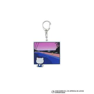 HIROSHI NAGAI(永井博) × HELLO KITTY（ハローキティ） KEY HOLDER  / KTHN-AKS Untitled 5