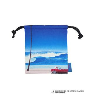 HIROSHI NAGAI(永井博) × HELLO KITTY（ハローキティ） DRAWSTRINGS BAG  / KTHN-DB Untitled 2
