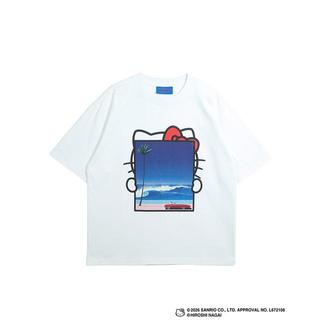 HIROSHI NAGAI(永井博) × HELLO KITTY（ハローキティ） Tシャツ  / KTHN-ST Untitled 2