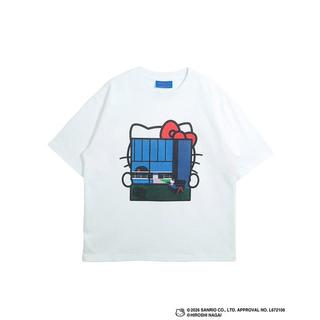 HIROSHI NAGAI(永井博) × HELLO KITTY（ハローキティ） Tシャツ  / KTHN-ST Untitled 4