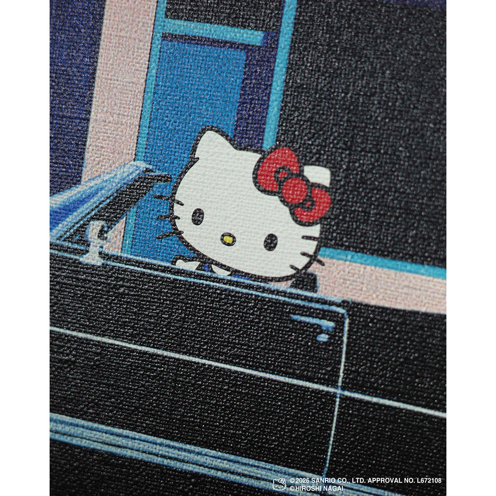 HIROSHI NAGAI(永井博) × HELLO KITTY（ハローキティ） PRINT CANVAS  / KTHN-CP Untitled 1