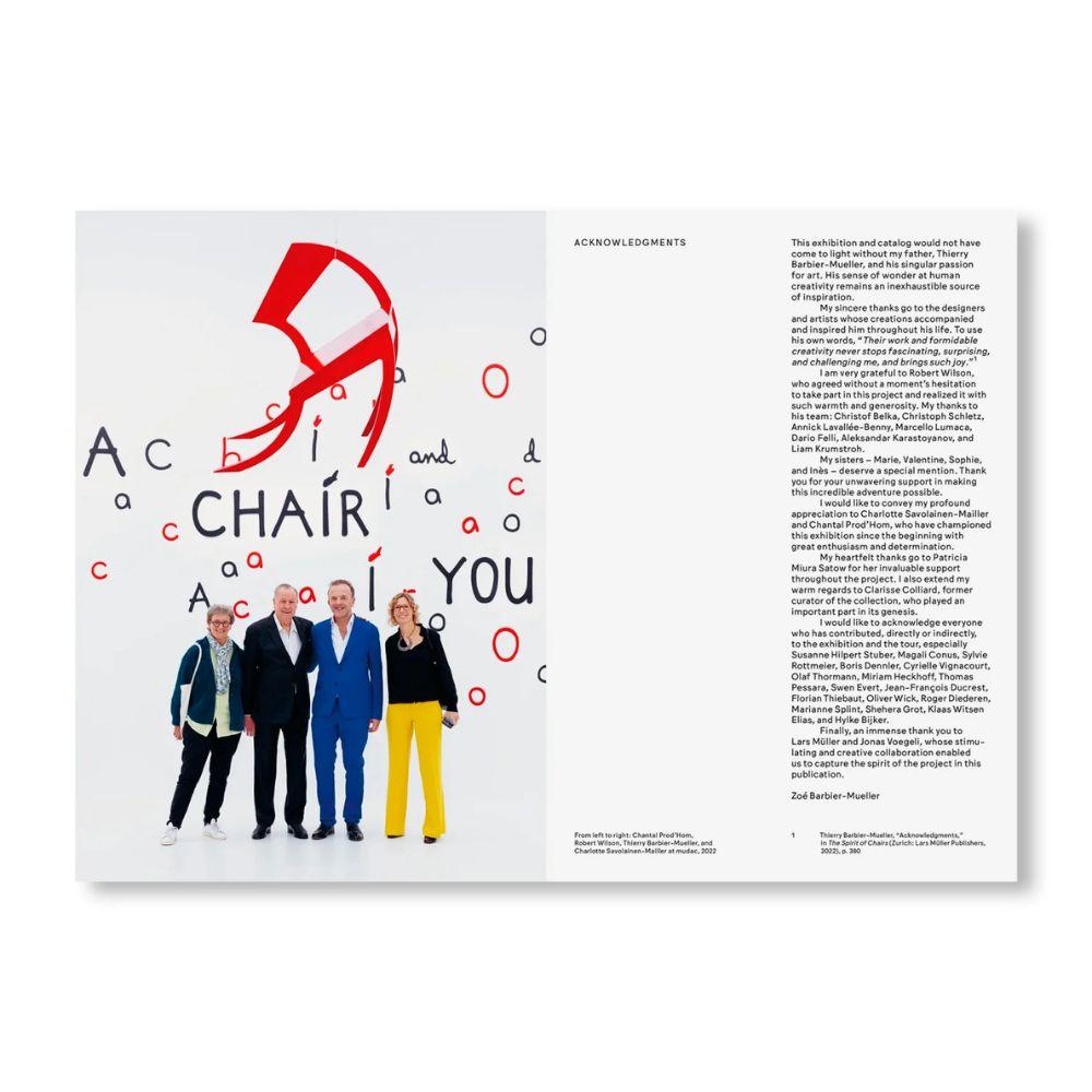 A CHAIR AND YOU: THIERRY BARBIER-MUELLER'S COLLECTION STAGED BY ROBERT WILSON