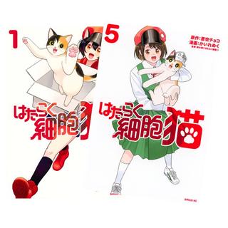 はたらく細胞　猫 全巻(1-5)セット 全巻新品