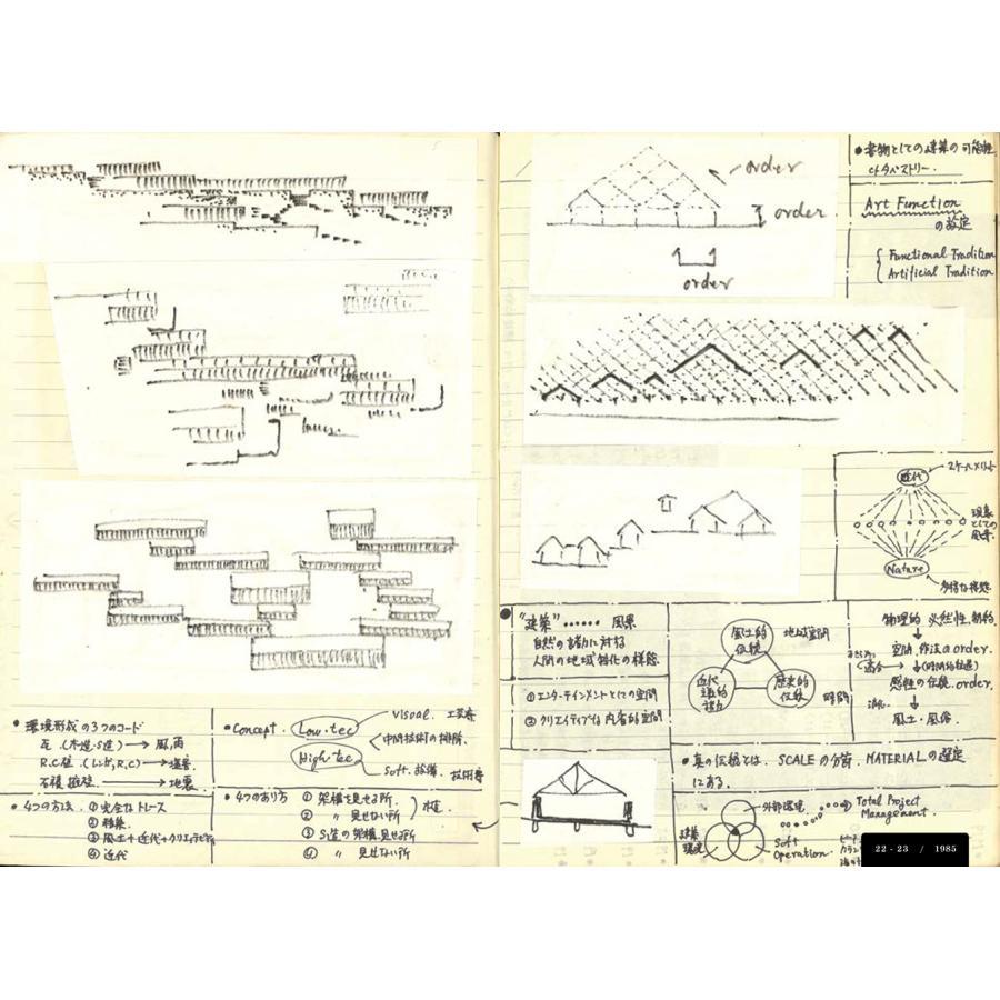 【サイン本】内藤廣手帳1985-2025