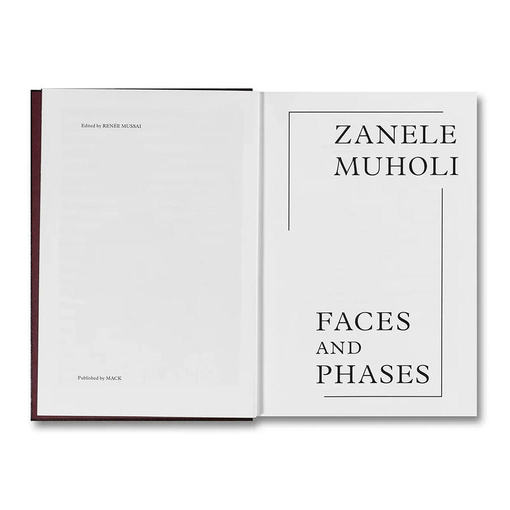 【予約】FACES AND PHASES by Zanele Muholi（ザネレ・ムホリ） 写真集 ※10月中旬入荷予定