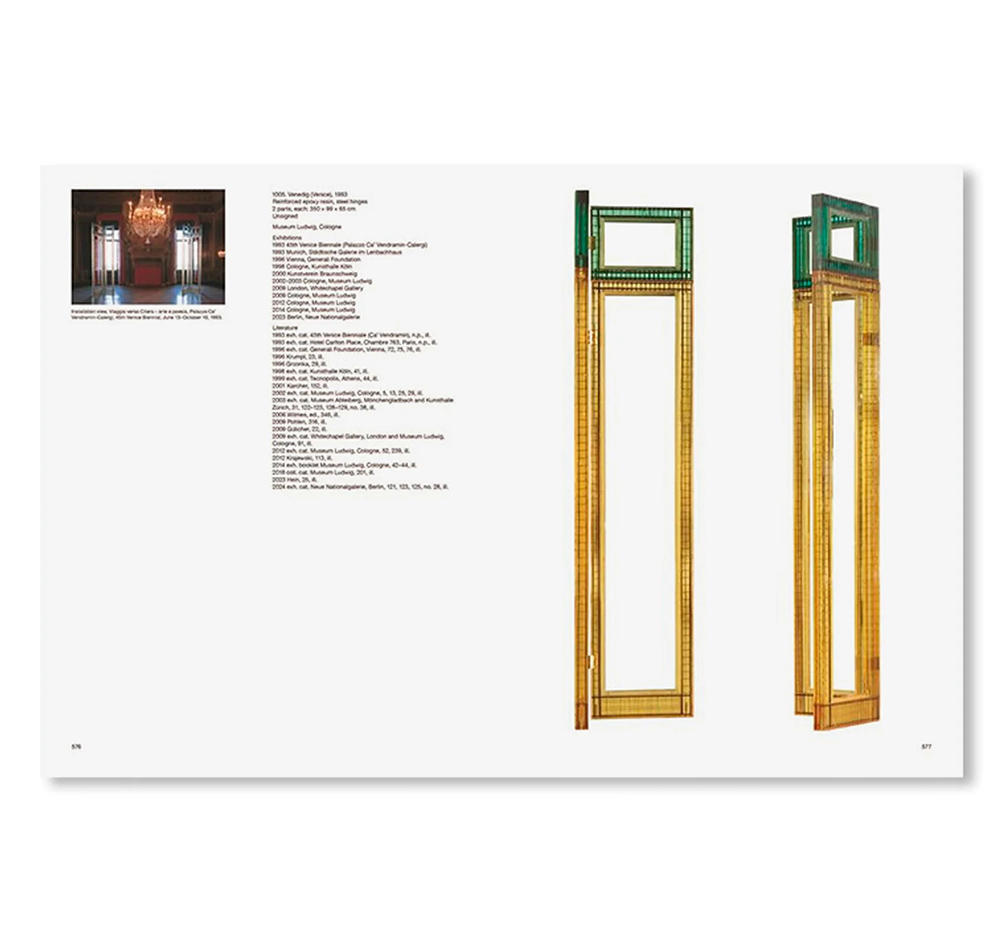 近日入荷予定】ISA GENZKEN - CATALOGUE RAISONNE 1961-1996 by Isa