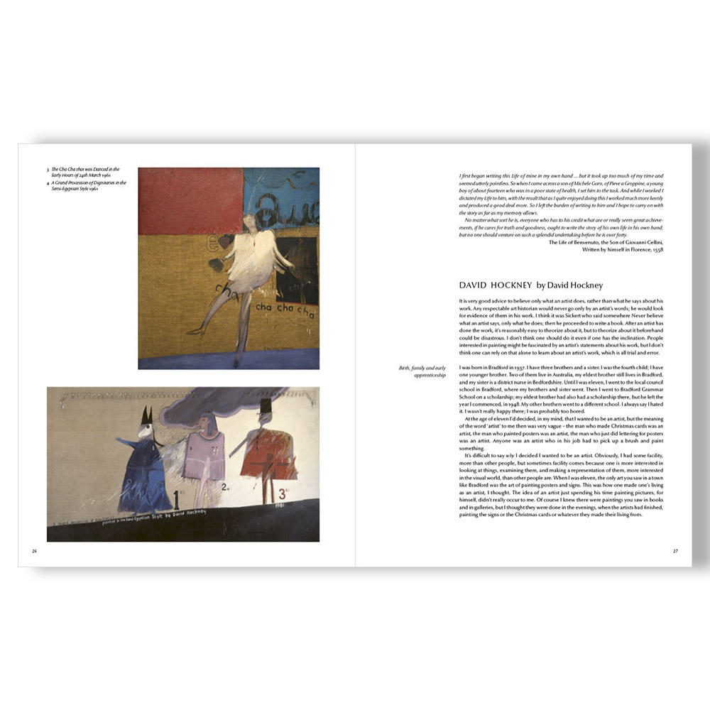 【初版刊行50周年記念特別版】David Hockney by David Hockney（デイヴィッド・ホックニー） 作品集
