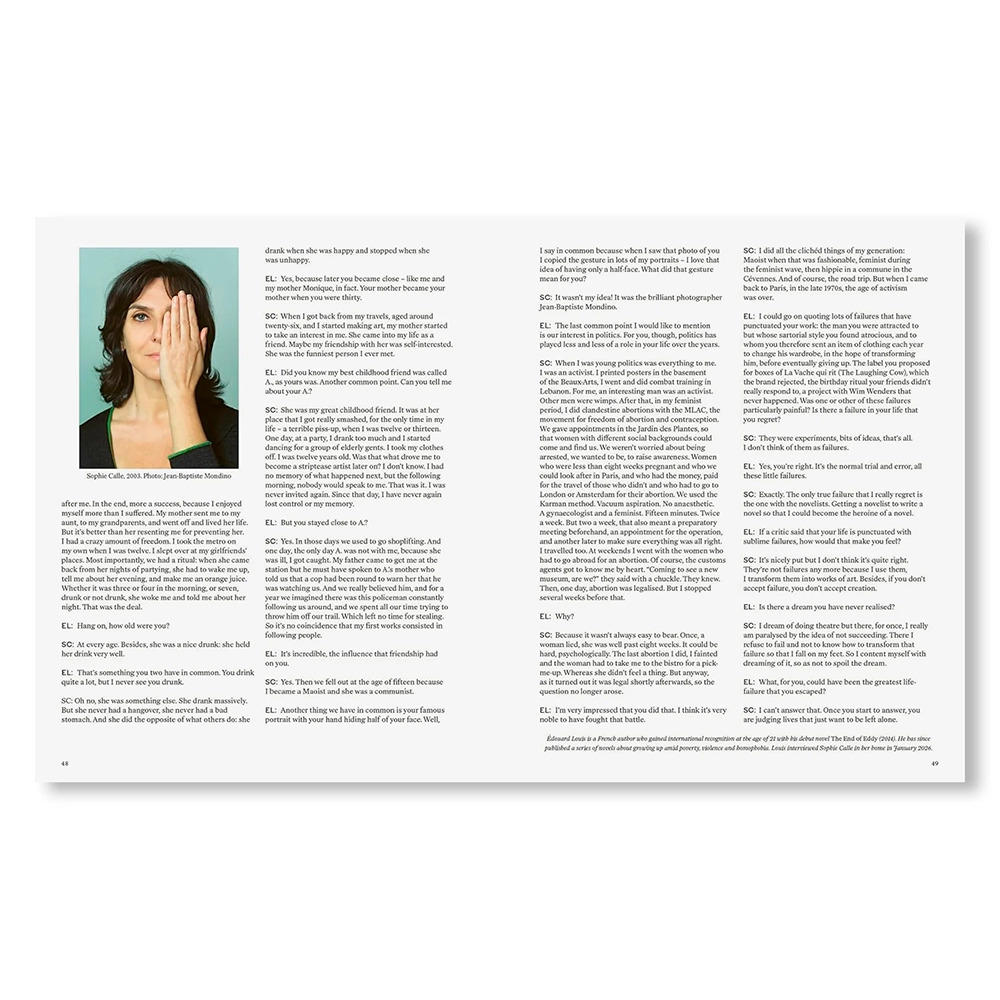 SOMETHING MISSING? by Sophie Calle（ソフィ・カル）　作品集