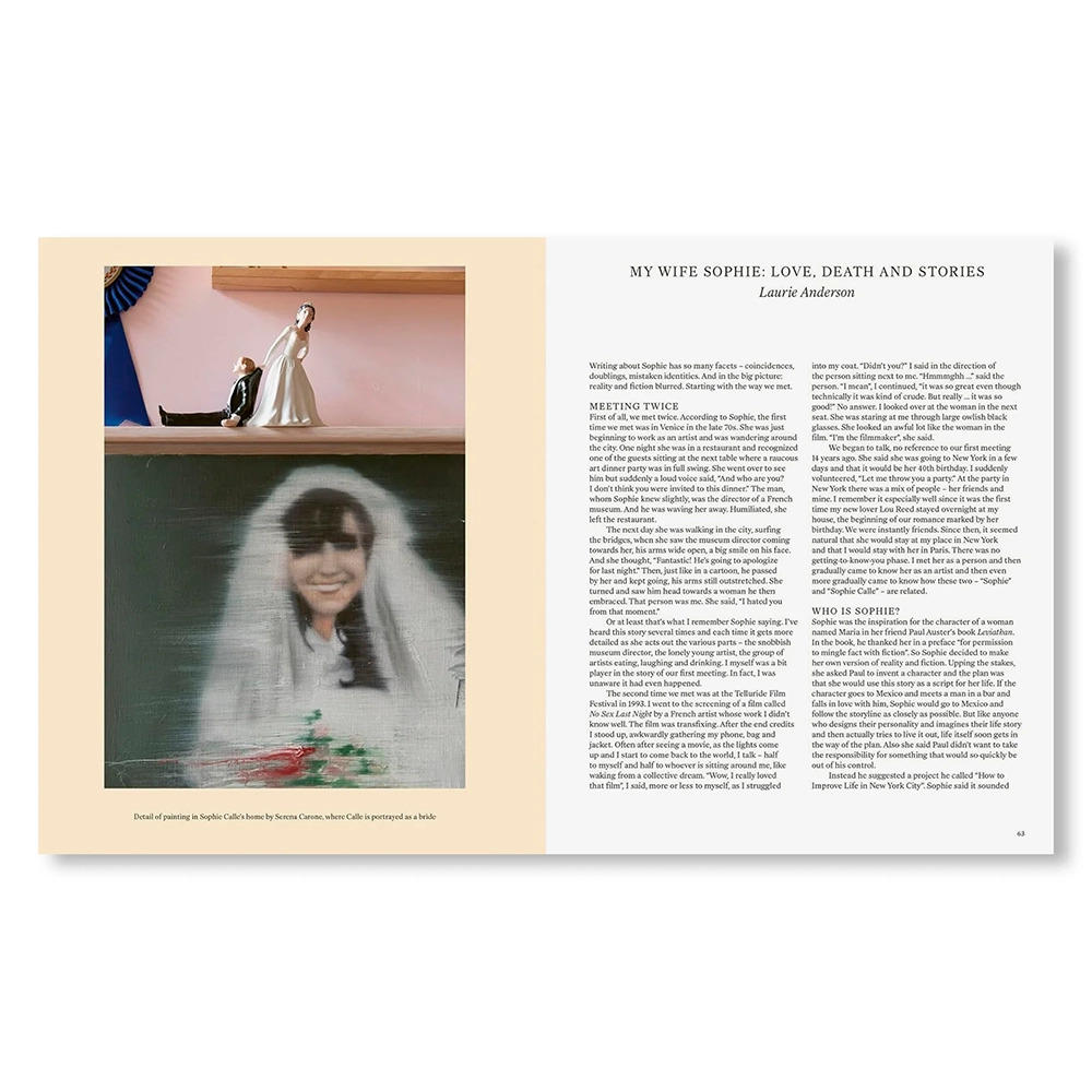 SOMETHING MISSING? by Sophie Calle（ソフィ・カル）　作品集