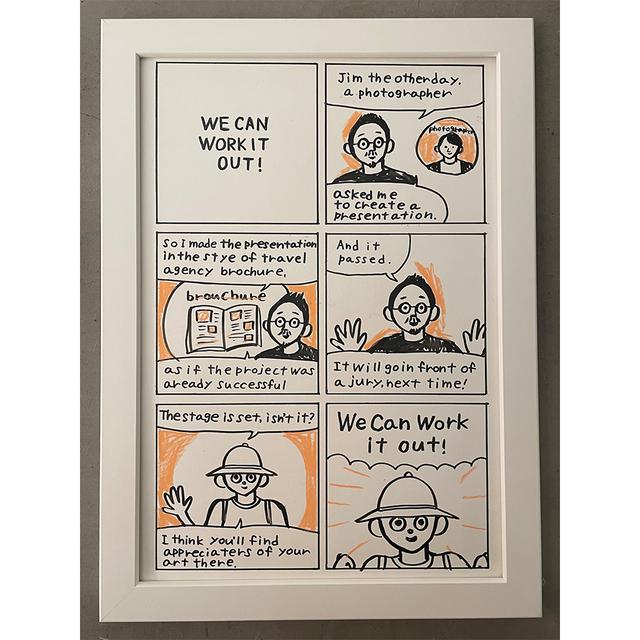 【予約｜道草晴子作品】Jim’s manga drawing D　※11月上旬以降の発送予定