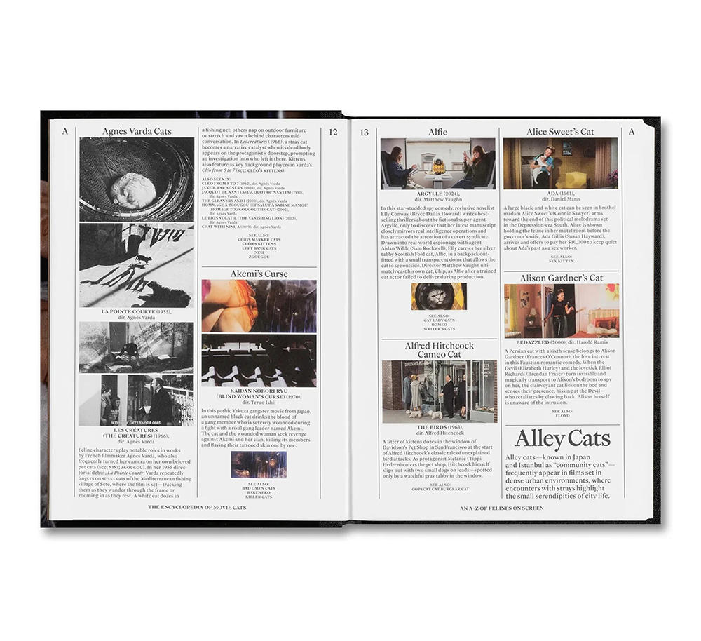 【近日入荷予定】THE ENCYCLOPEDIA OF MOVIE CATS: AN A-Z OF FELINES ON SCREEN