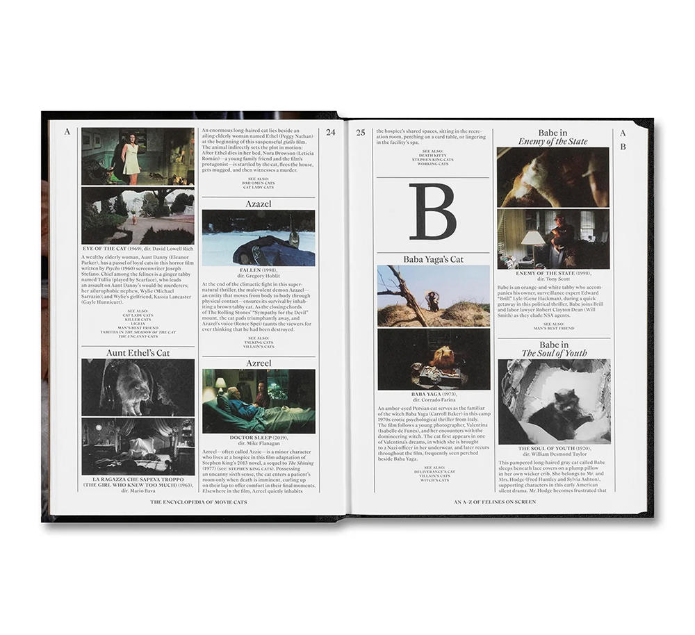 【近日入荷予定】THE ENCYCLOPEDIA OF MOVIE CATS: AN A-Z OF FELINES ON SCREEN