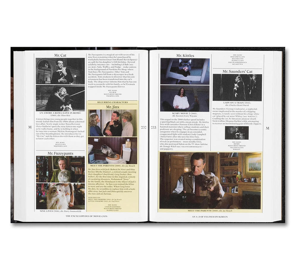 【近日入荷予定】THE ENCYCLOPEDIA OF MOVIE CATS: AN A-Z OF FELINES ON SCREEN