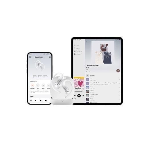 Shokz（ショックス） OpenFit Air2 ホワイト イヤホン