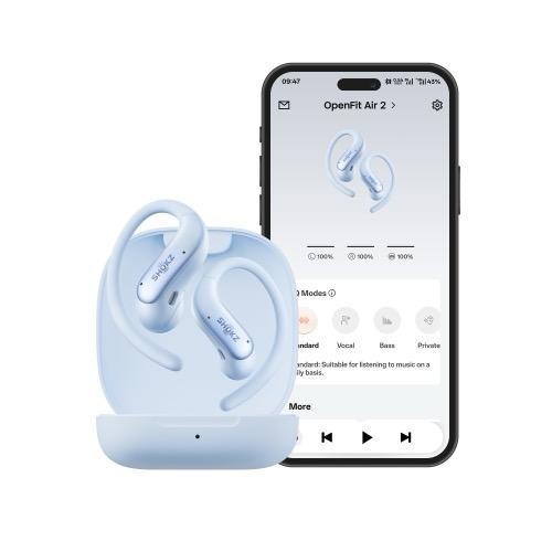 Shokz（ショックス） OpenFit Air2 アイスブルー イヤホン