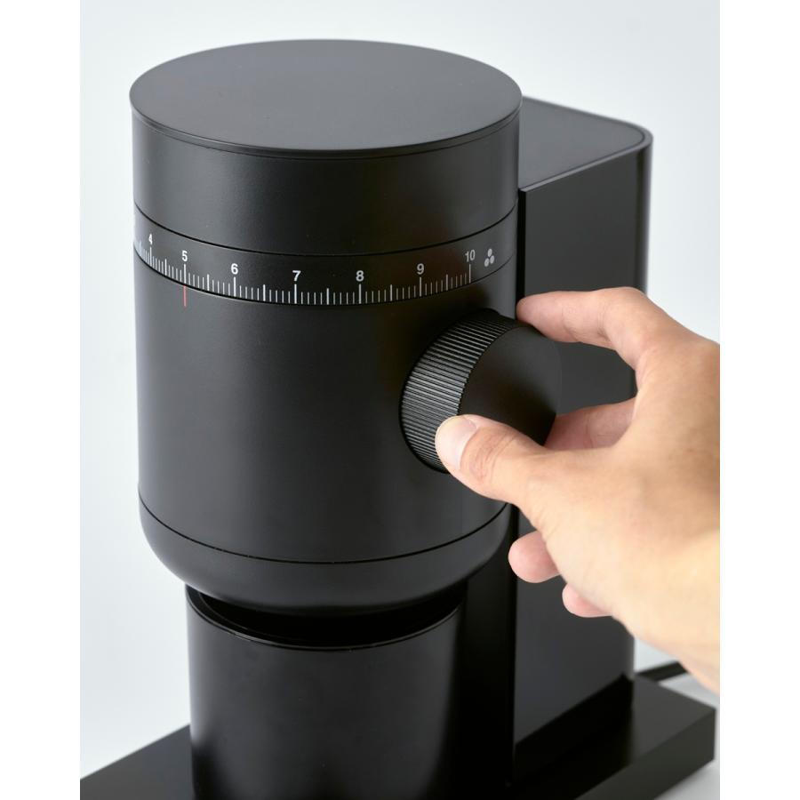 Fellow (フェロー) Opus 2 Conical Burr Grinder（オーパス2 コニカルバー グラインダー） Black（ブラック）