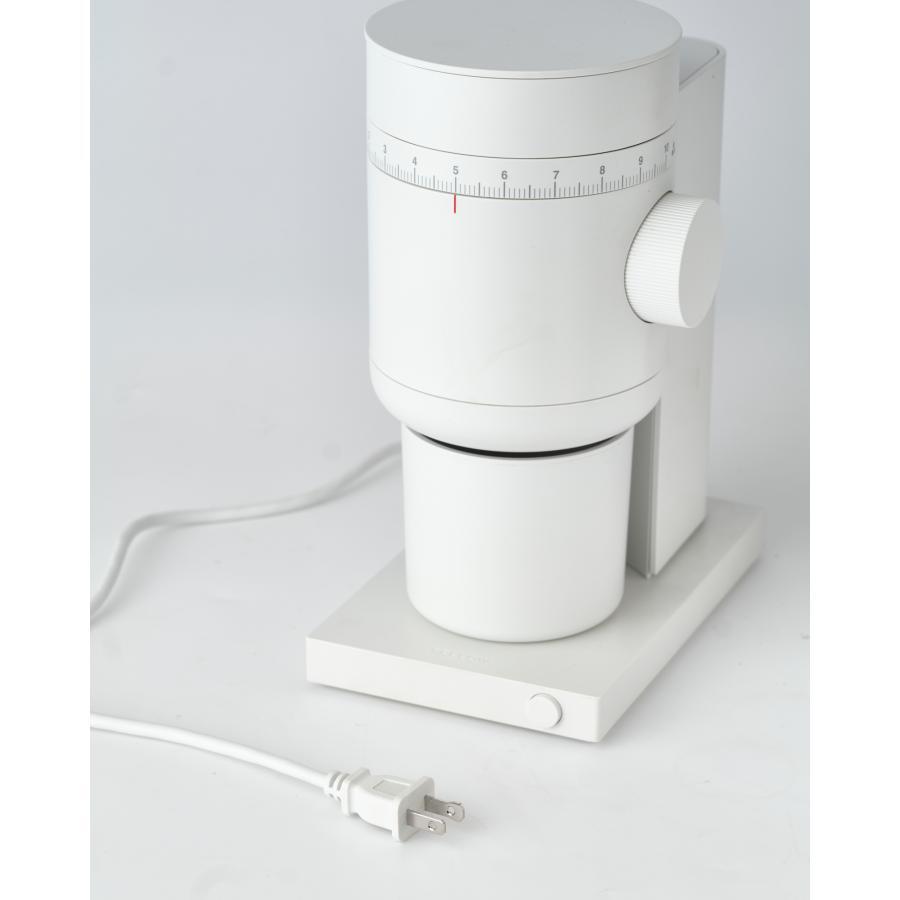 Fellow (フェロー) Opus 2 Conical Burr Grinder（オーパス2 コニカルバー グラインダー） White（ホワイト）