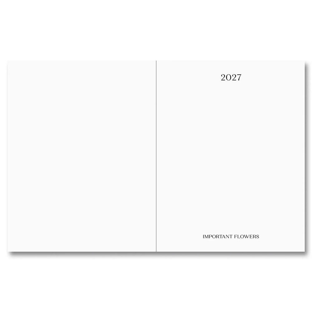 THE IMPORTANT FLOWERS PLANNER 2027 by Sofia Coppola (ソフィア・コッポラ) スケジュール帳 (ダイアリー／日記)