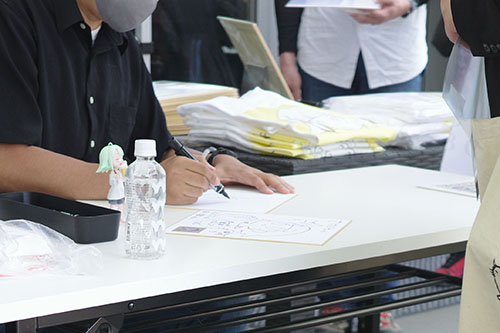 サイン会の様子