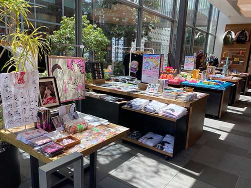 特別グッズ販売の様子