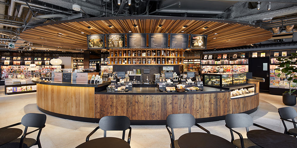 スターバックス コーヒー  六本木 蔦屋書店  蔦屋書店を中核とした生活提案型商業施設