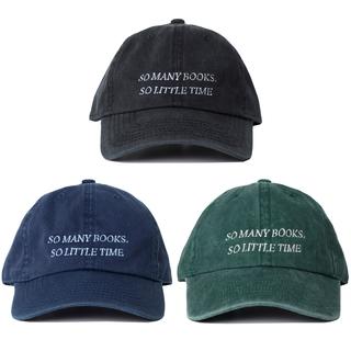 【種類の選択可／6月中旬入荷予定】BLANKMAG BOOK MART "SO MANY BOOKS, SO LITTLE TIME" CAP　キャップ